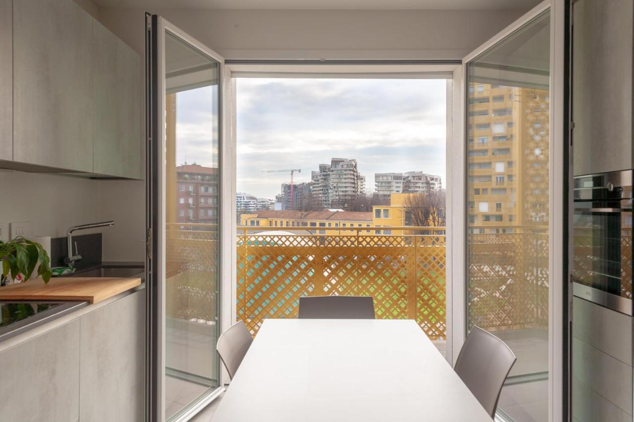 Bnbutler - Flavio Gioia, 5 - Appartamento Con Vista, Citylife Milano Eksteriør billede