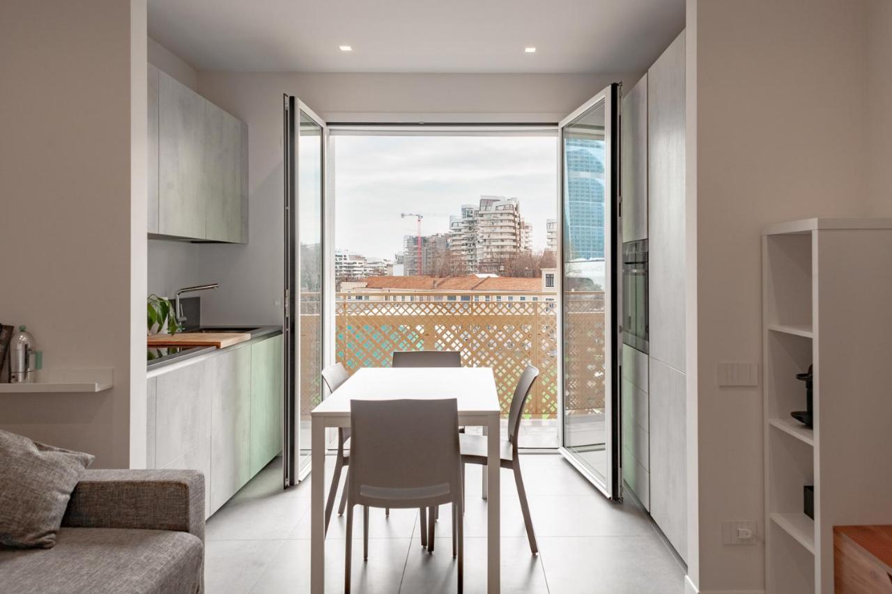 Bnbutler - Flavio Gioia, 5 - Appartamento Con Vista, Citylife Milano Eksteriør billede